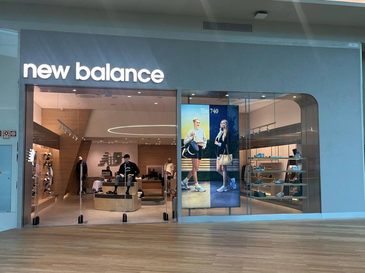 Loja New Balance no ParkShopping Barigüi, em Curitiba